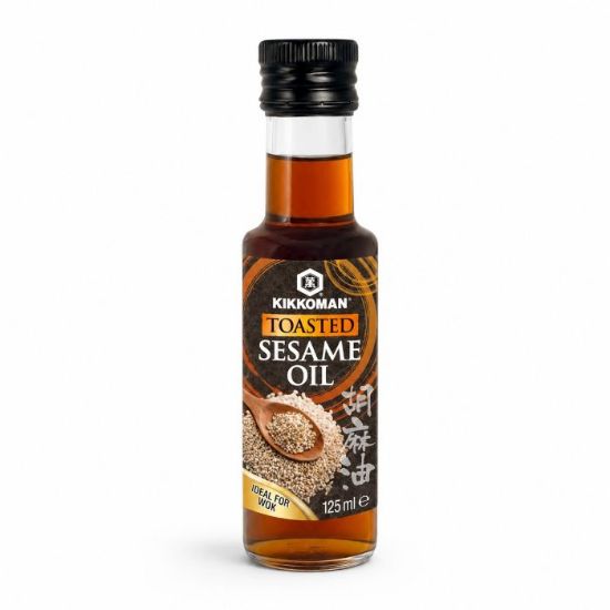 Picture of KIKKOMAN TOASTED SESAME OIL 125ml