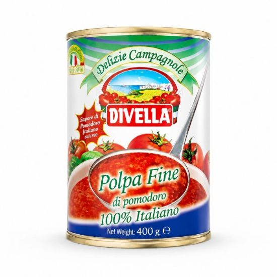 Picture of DIVELLA CHOPPED TOMATOES 400g